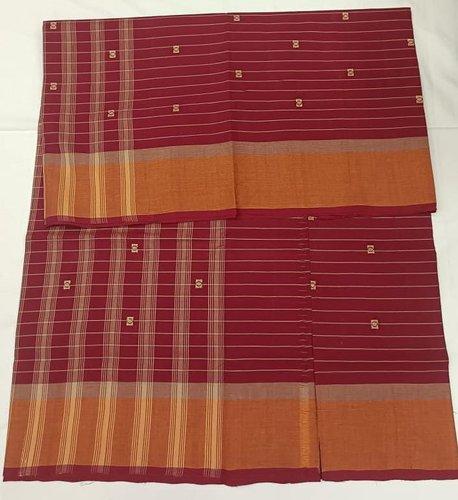 ARUPPUKOTTAI 60S COTTON SAREES 550 MTS